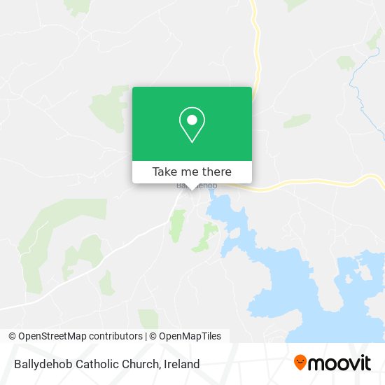 Ballydehob Catholic Church map