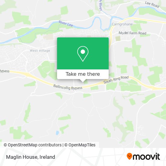 Maglin House map