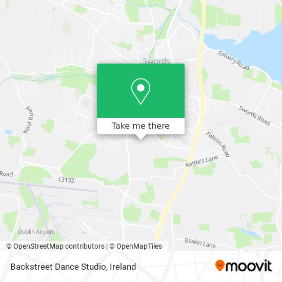 Backstreet Dance Studio map