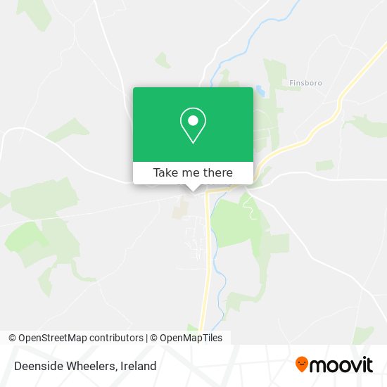 Deenside Wheelers map