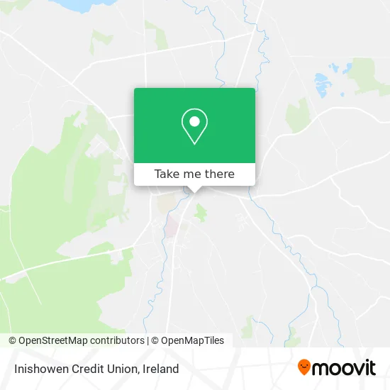 Inishowen Credit Union map
