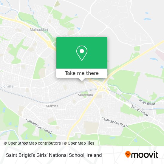 Saint Brigid's Girls' National School map