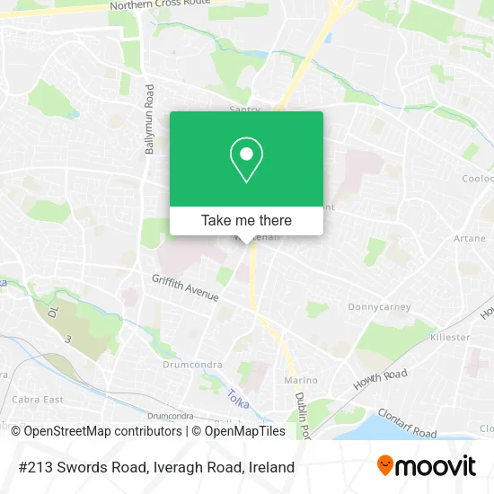 #213 Swords Road, Iveragh Road plan
