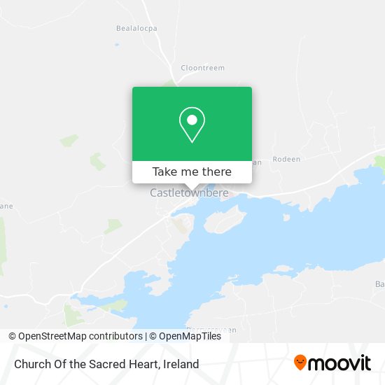 Church Of the Sacred Heart map