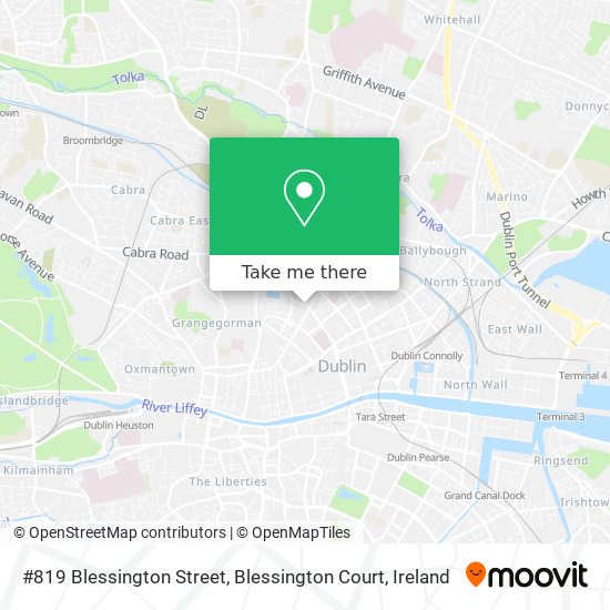 #819 Blessington Street, Blessington Court map