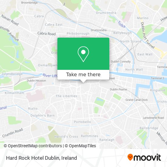 Hard Rock Hotel Dublin plan