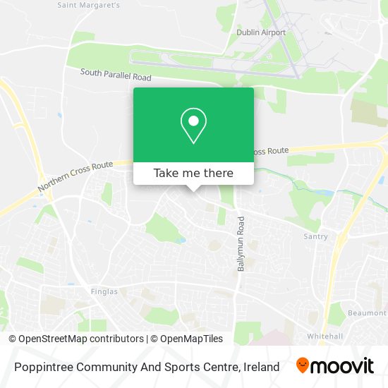 Poppintree Community And Sports Centre map