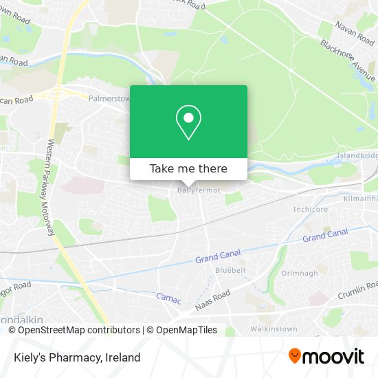 Kiely's Pharmacy map