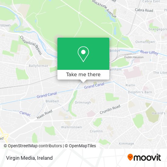 Virgin Media map