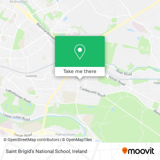 Saint Brigid's National School map