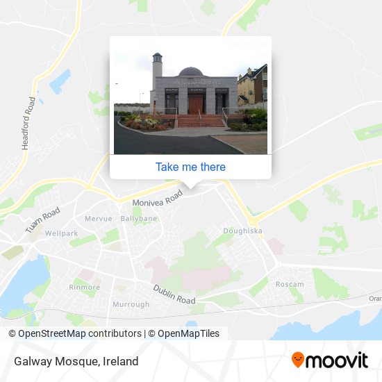 Galway Mosque map