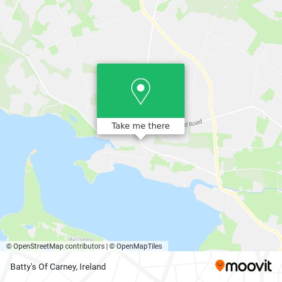 Batty's Of Carney map