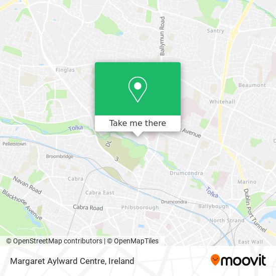 Margaret Aylward Centre map