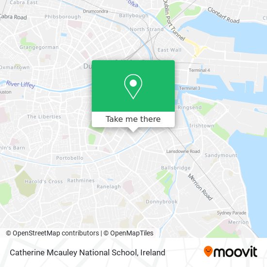Catherine Mcauley National School map
