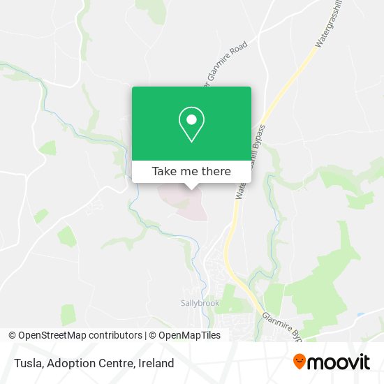 Tusla, Adoption Centre map