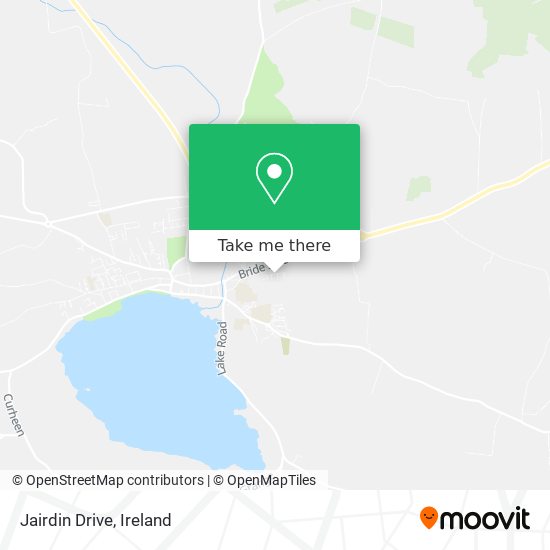 Jairdin Drive map