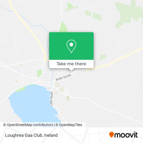 Loughrea Gaa Club map