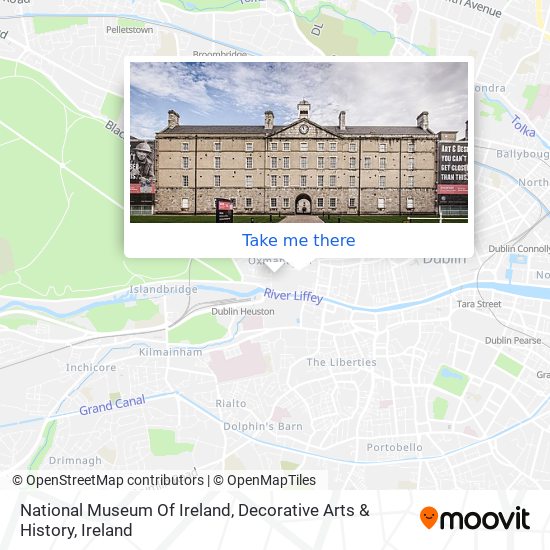 National Museum Of Ireland, Decorative Arts & History map