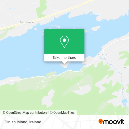 Dinish Island map