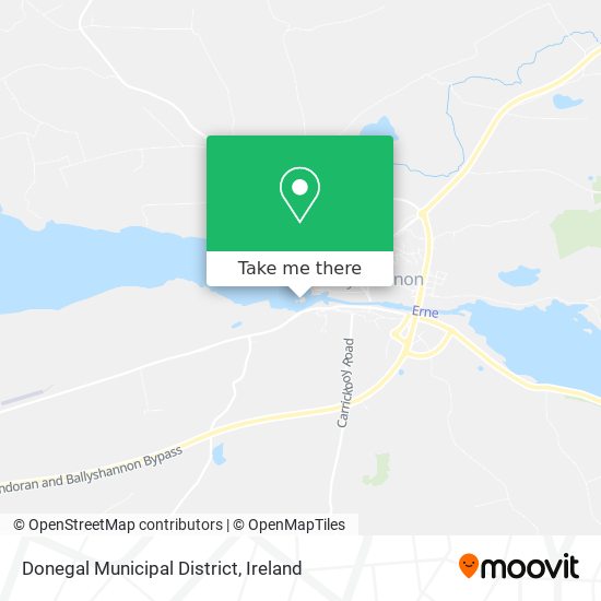 Donegal Municipal District map