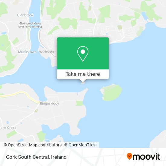 Cork South Central map