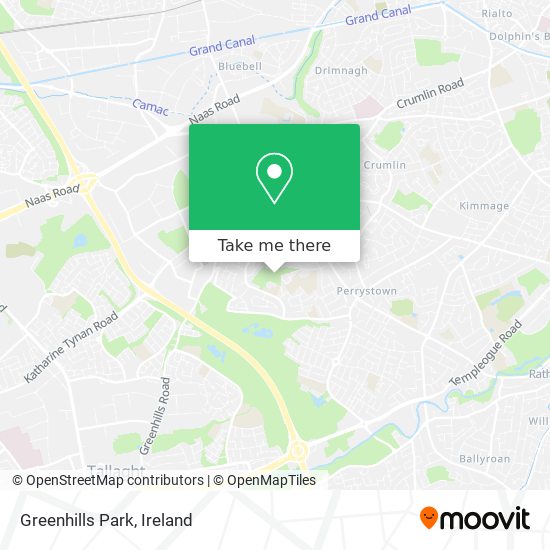 Greenhills Park map