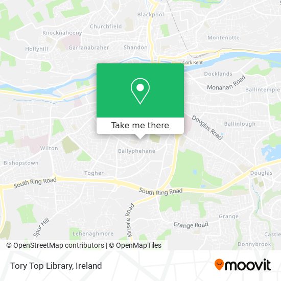 Tory Top Library map