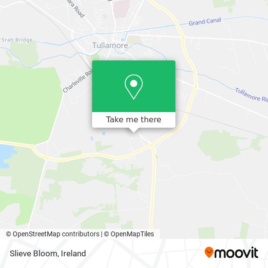 Slieve Bloom map