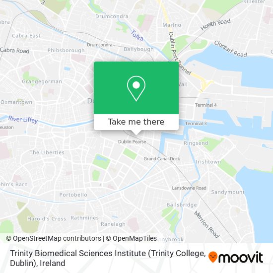 Trinity Biomedical Sciences Institute (Trinity College, Dublin) plan