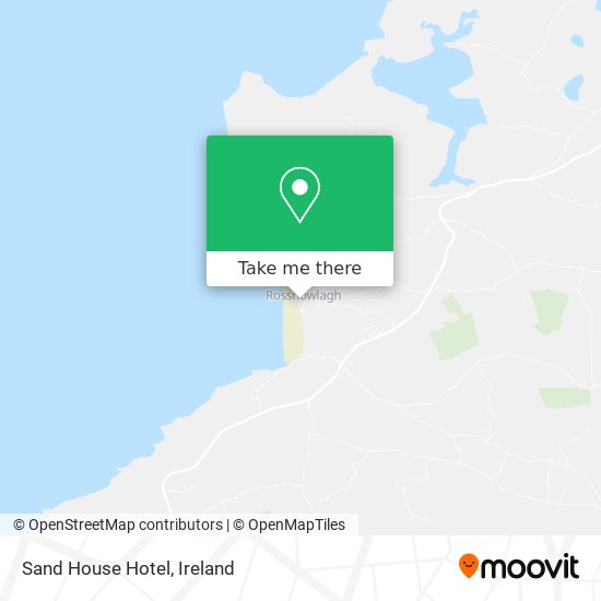 Sand House Hotel map