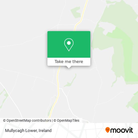 Mullycagh Lower map