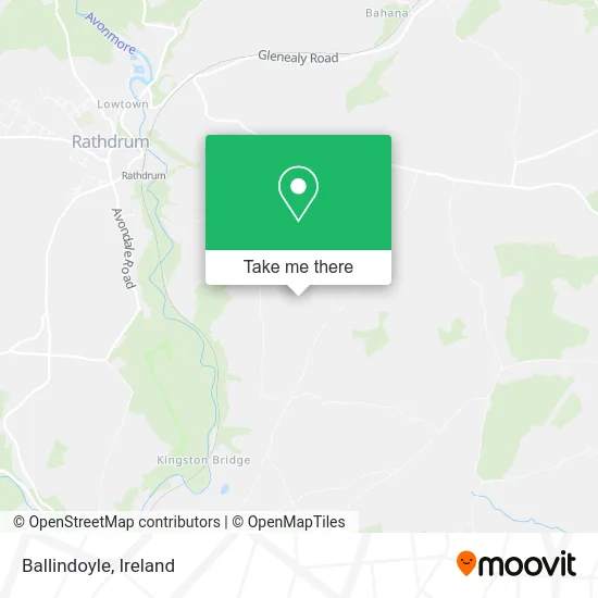 Ballindoyle map
