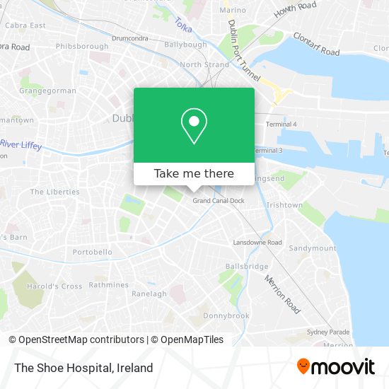 The Shoe Hospital map
