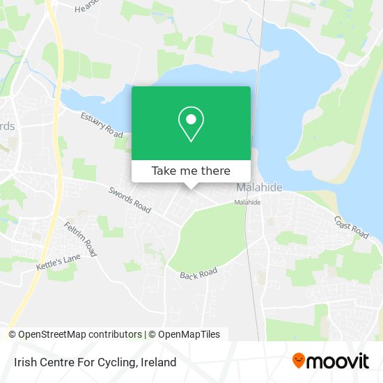 Irish Centre For Cycling map