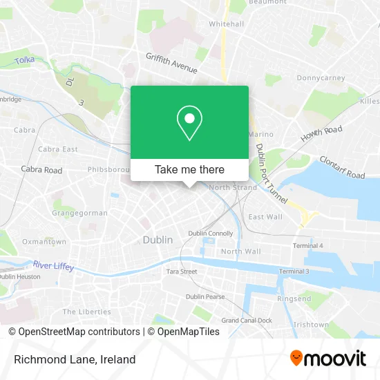 Richmond Lane map