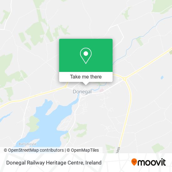 Donegal Railway Heritage Centre map