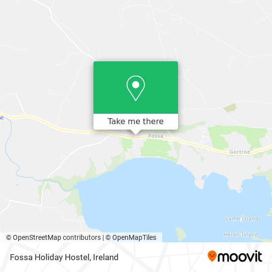 Fossa Holiday Hostel map