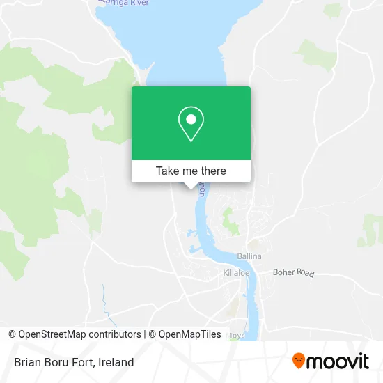 Brian Boru Fort map