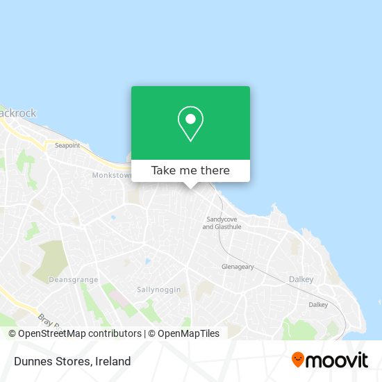 Dunnes Stores map