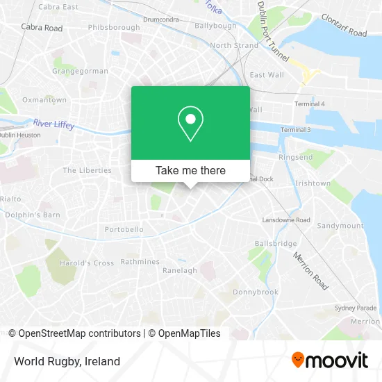 World Rugby map