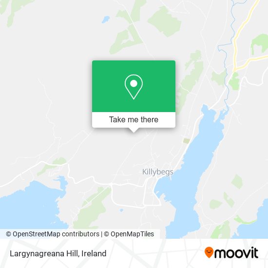 Largynagreana Hill map