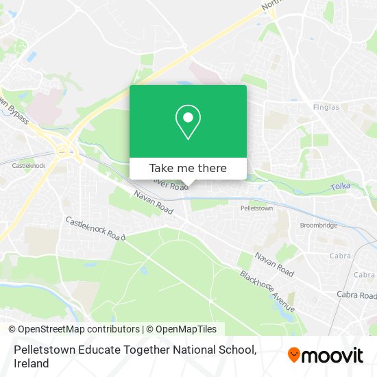 Pelletstown Educate Together National School map