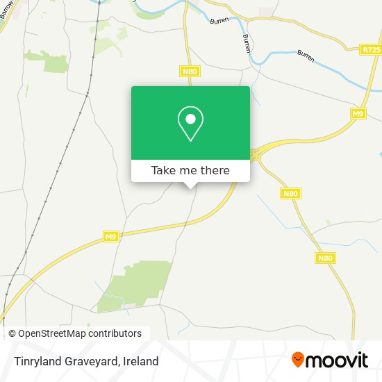 Tinryland Graveyard map