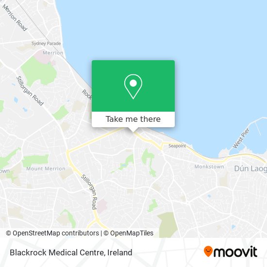 Blackrock Medical Centre map