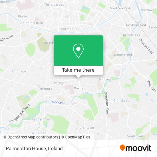 Palmerston House map