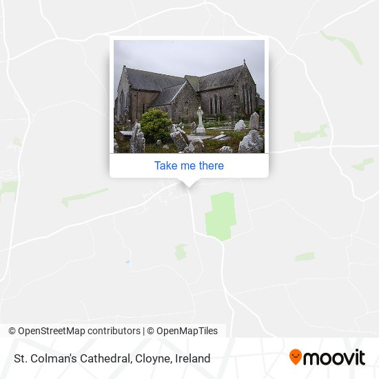 St. Colman's Cathedral, Cloyne map