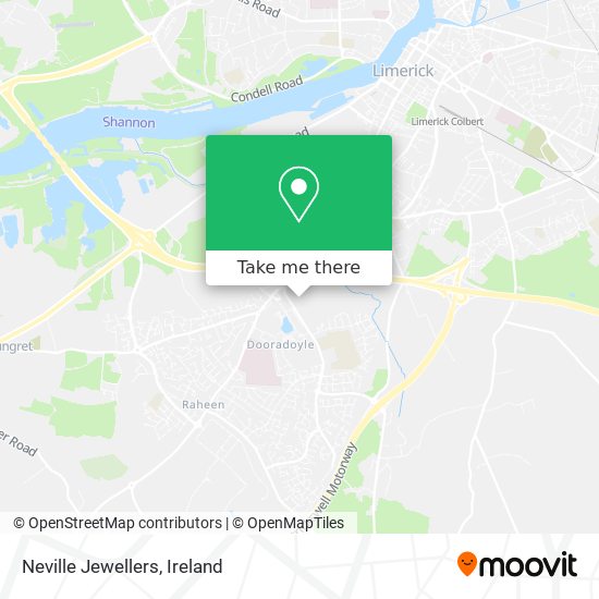 Neville Jewellers map