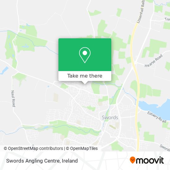 Swords Angling Centre map