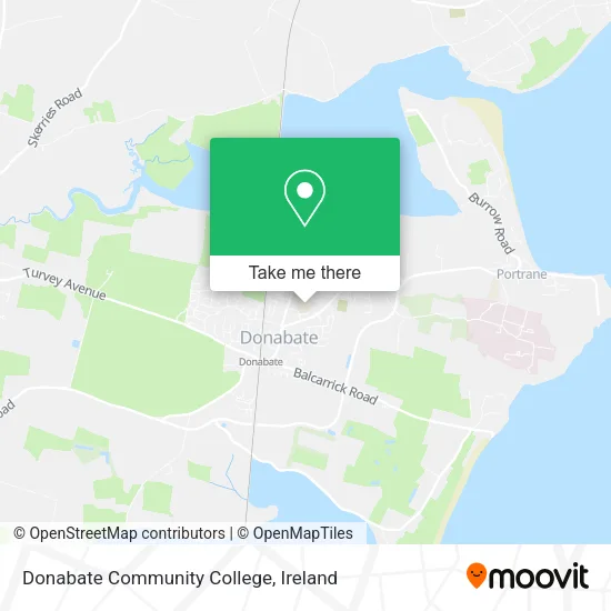 Donabate Community College map