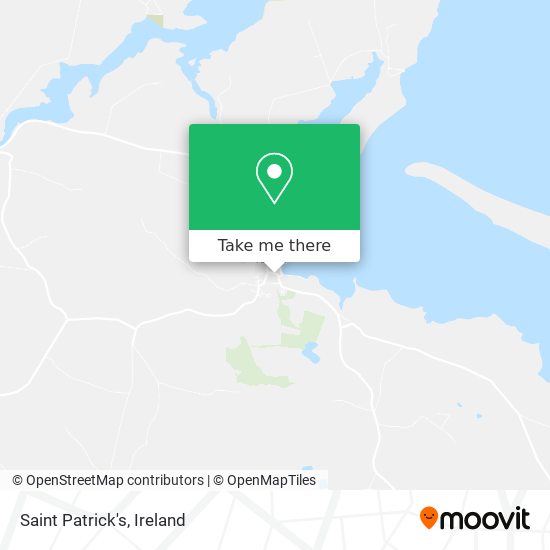 Saint Patrick's map